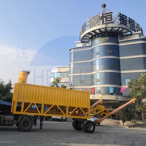 Industriel Silo Fix tramoggia Remolque scala tramoggia serbatoio di stoccaggio Silos Cemento Orizzontali Usati Silos per polvere Superfine