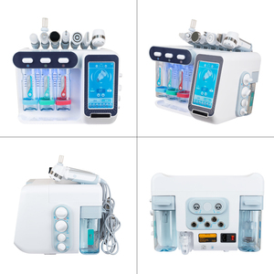 6 <span class=keywords><strong>en</strong></span> 1 équipement de beauté Hydra Dermabrasion Oxygen Jet Peel Machine H2O2 Oxigen Facial Machine - Product Image 6