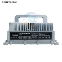 Chargeur de voiture électrique de plage Xie Guan IP67 étanche 3000W 24V 50A pour voiturette de golf, certifié CE ROHS FCC, boîtier en alliage d'aluminium