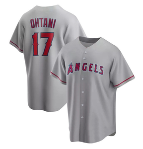 Nouveau maillot de baseball Los Angeles cousu 2025 OHTANI 17 avec tous les logos pour hommes - Product Image 3