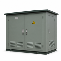 Transformateur de puissance triphasé à double enroulement en cuivre YIDD, conteneurisé et mobile, 415V/480V 50/60Hz, pour extérieur, préfabriqué en conteneur