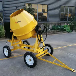 LONTA JH700S 700L 2.5 Bags Mobile Electric Diesel Engine Mortar Mud Mixing Cement Concrete Mixer Machine 700L Price