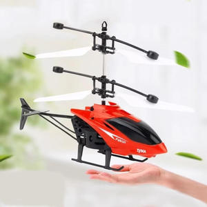 Mini hélicoptère RC rechargeable, hélicoptère télécommandé résistant aux chutes, hélicoptère pour enfants, jeu en plein air, débutant, plastique, électrique - Product Image 4