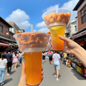 Одноразовая чашка для еды и напитков, 2 в 1 - Product Image 5