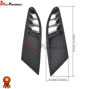 Embellecedores de ventilación lateral de parachoques delantero de fibra de carbono para <span class=keywords><strong>Ferrari</strong></span> 458 <span class=keywords><strong>Italia</strong></span> Spyder - Product Image 4
