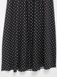ZEVITY Robe longue chic pour femme, imprimé pois, dos nu, style écharpe, sexy, Vestidos Robe Mujer, Dropshipping - Product Image 5