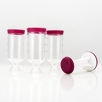 Sacs à presse-purée de jus de fruits frais réutilisables sans BPA sacs de rangement triple pochette de nourriture pour bébé