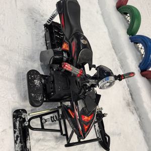 Moto de nieve para niños carrito de esquí eléctrico con orugas hielo y nieve al aire libre trineo con orugas bicicleta de patinaje sobre hielo bicicleta de playa - Product Image 3