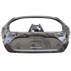 For Honda for Civic Type R FK7 FK8 Hatchback 2016+ Auto Tuning Carbon Fiber Rear Trunk Boot Lip <b>Splitters</b> New Condition - Product Image 1