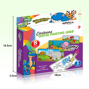 Phim Hoạt Hình Khủng Long Aqua Magic Water Vẽ Tranh Nghệ Thuật Đặt Đèn <span class=keywords><strong>Flash</strong></span> Vẽ Cards Với Ma Thuật Bút Gốc Đồ Chơi Cho Trẻ Em - Product Image 6