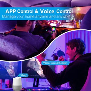 30 Wát tuôn ra Led RGB <span class=keywords><strong>colour</strong></span> thay đổi tương thích thông minh Vòng trần chiếu sáng 2700-6500K Led trần ánh sáng với điều khiển từ xa - Product Image 2