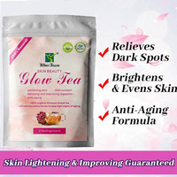 Wins town glow Thé blanchissant pour la peau Personnalisé Naturel à base de plantes tache décoloration beauté détox anti-âge Thé éclaircissant pour la peau noire
