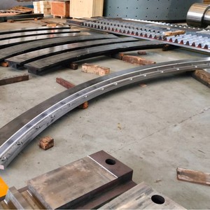 Factory-CNC Machining Forging New Tunnel Rock Excavator Parts Segmented Arc Track for <b>Mining</b> <b>Machines</b> Gear Pump Core Components - Product Image 2