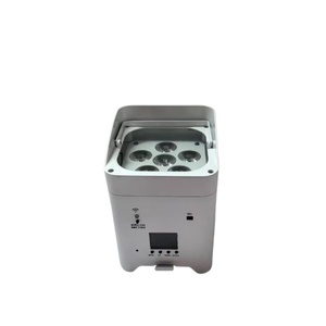 Groothandelsprijs Witte Uiterlijk 6*18W <span class=keywords><strong>LED</strong></span> Draadloze Batterij <span class=keywords><strong>Par</strong></span> Lampen Licht voor Podiumdecoratie Concertpodiumapparatuur - Product Image 1