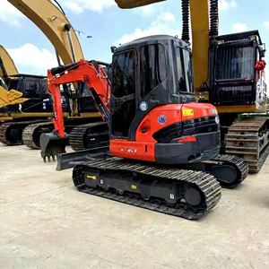 Envío GRATUITO, Mini Excavadora 2022, Nueva Excavadora Kx163-5 de 6 Toneladas, U50 Kx165 en Venta, Máquina para Jardín - Product Image 1