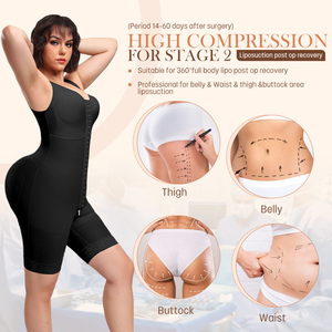 High <strong>Compression</strong> Garment Butt Lifter Stage 2 3 Colombian Fajas Para Mujer Bbl Post Op Operatoria Surgery Girdle Shapewear