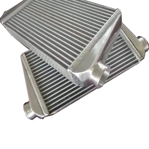 Best Sells Auto Engine Cooling 2.5 Inch Bar &amp; Plate Water To Air <strong>Intercooler</strong> Cooler Heat Exchanger - Product Image 2