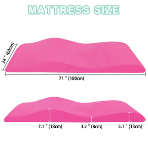 Materasso Lettino Estetica Matelas Cils Matelas Anatomique Vague Mousse Éponge Cils Lit Matelas Cils pour Lit Cils - Product Image 3