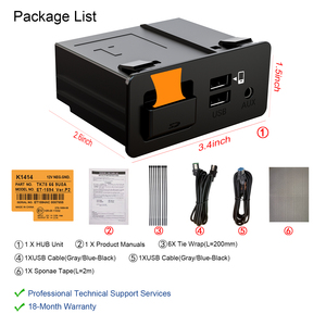 Kit de Adaptación Inalámbrico <span class=keywords><strong>CarPlay</strong></span> para <span class=keywords><strong>Mazda</strong></span>, TK78-66-9U0C Hub USB OEM Compatible con Sistema MZD Connect para <span class=keywords><strong>Mazda</strong></span> 2/3/6/CX-30/CX-5/CX-9/MX-5 - Product Image 5