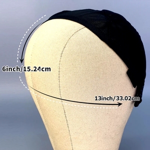 IRUIBEAUTY Gorro de Peluca con Encaje Frontal de 13x4/13x6 Pulgadas, Banda de Nylon Ajustable con Cordón, <span class=keywords><strong>Redecilla</strong></span> Transpirable Sin Pegamento <span class=keywords><strong>para</strong></span> Uso Doméstico - Product Image 2