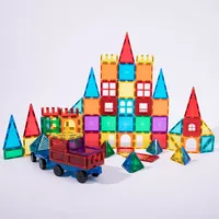 3d Magnetic Tiles, Magnetic Toy, Building Blocks, 120 Piece