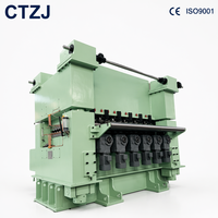 Machine de nivellement de plaques de précision Chuangtu automatique CNC 6*2000mm à quatre couches avec moteur et roulement 380V, précision de 1mm