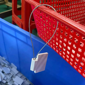 Mini étiquette NFC, sceau de sécurité, étiquette suspendue, queue en acier inoxydable, étanche IP68, pour la gestion des actifs, de l'entrepôt et de la logistique, puce RFID UHF - Product Image 2