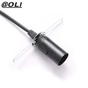 Hai lõi Euro cắm với 303 chuyển đổi E27 ngọn lửa chống cháy Đèn dây điện - Product Image 2