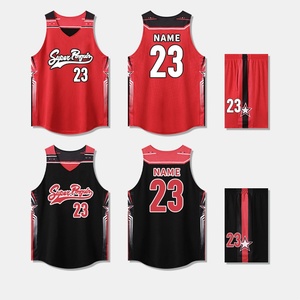 Forfait de basket-ball réversible Pro-Uniformes double face sur mesure avec ajustement par compression et construction résistante à la déchirure - Product Image 5