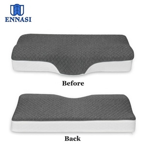 Oreiller orthopédique en mousse à mémoire de forme, dispositif de traction cervicale, pour le cou - Product Image 4