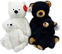 Peluches Floppy Bears super douces