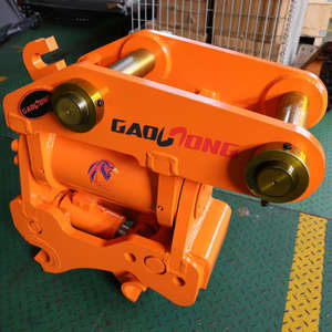 Aufsatz des Raupen baggers Hydraulische Schnell kupplung mit Dreh neigung für 4-6-Tonnen-Bagger - Product Image 4