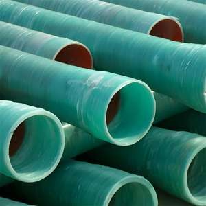 Isolation de tuyau FRP Conduit en fibre de verre renforcé chimique Accessoires GFRP Coupe à usage industriel Anti-feu Anti-corrosion - Product Image 1