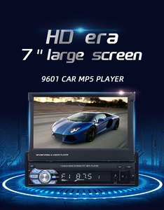 เครื่องเล่น MP5 ติดรถยนต์แบบพับเก็บได้ขนาด 7 นิ้ว พร้อมหน้าจอสัมผัสแบบ Capacitive รองรับบลูทูธ ใช้ได้กับรถยนต์ทุกประเภท - Product Image 5