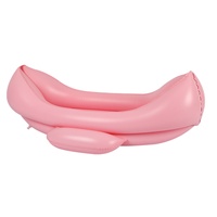 Vente flash : canoë gonflable pour enfants, jouet aquatique pour enfants, matériau PVC rose, capacité maximale 100 kg