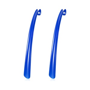 Chausse-pied personnalisé à long manche avec logo, en plastique PP/ABS, portable, durable, pour hommes et femmes, OEM - Product Image 1