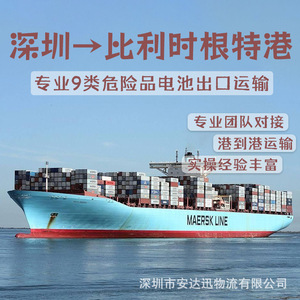 Anda Xun Logistics, Transporte Marítimo de Baterías de Litio, FCL LCL, Puerta a Puerta, Despacho de Aduanas, DDP DDU, Europa, Bélgica - Product Image 2