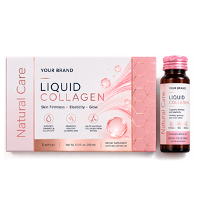OEM Nicotinamide <b>Collagen</b> Oral <b>Liquid</b> with Glutathione for Skin Orange Flavor Drink 50ml - Product Image 1