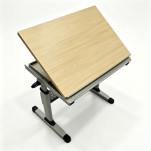 Home Modern Furniture <strong>Architect's</strong> Drafting Desk with Hand Crank and Stop Slot for Home Office Painting Drawing Desk - Product Image 5
