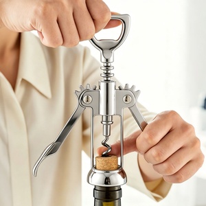 Ouvre-bouteille en alliage de zinc personnalisé, outil manuel d'ouverture de bouchon, gadget de cuisine multifonctionnel pour la maison et le bar - Product Image 3
