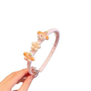 Serre-têtes d'été pour enfants, mignons motifs animaux, bandeaux coréens qui n'abîment pas <span class=keywords><strong>la</strong></span> tête du bébé, accessoires de coiffure pour filles - Product Image 5