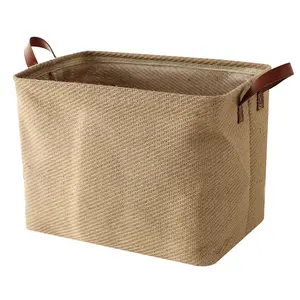 Foldable Handmade Seagrass Storage Basket Box Wicker Rattan Belly Straw Home Garden Flower Collapsible Laundry Basket