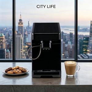Macchina per Caffè Espresso Automatica di Alta Qualità con Avviso di Carenza d'Acqua, Autopulente, per <span class=keywords><strong>Latte</strong></span> e Flat White - Product Image 6