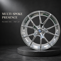 Jantes en alliage Mforged Silver Five Spoke Deep Dish OEM ODM – Fournisseur en gros pour ateliers de tuning et marques de jantes