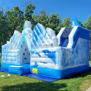 <span class=keywords><strong>Castillo</strong></span> Inflable con Tobogán, Combo <span class=keywords><strong>de</strong></span> Juegos Inflables para Exteriores, Hpfburg Rutsche - Product Image 5