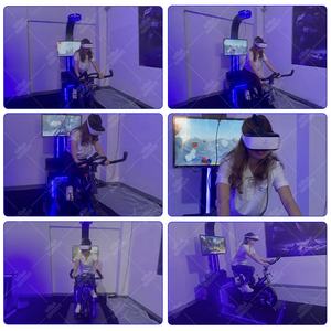 Nuevo producto, simulador de ejercicio, simulador de bicicleta Vr, realidad <span class=keywords><strong>Virtual</strong></span> para el hogar, entrenamiento deportivo, equipo de gimnasio, simulador de ciclismo <span class=keywords><strong>Virtual</strong></span> - Product Image 5
