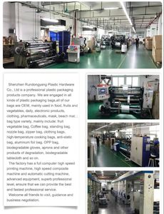 プラスチック製ジッパーロック窓袋付き,印刷ロゴ包装用食品バッグ - Product Image 6