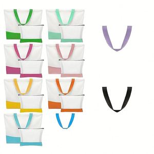 Super Strong <b>Large</b> 12oz Cotton <b>Canvas</b> Tote <b>Bag</b>, Reusable Grocery Shopping Cloth <b>Bag</b> - Product Image 1