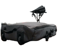 Sac d'emballage de sac à dos JetFly Jet Surfboard avec roues