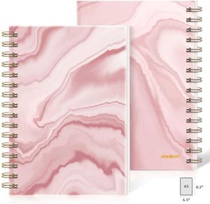 A5 Premium Thick Paper Leather Spiral <b>Journal</b> Free Sample Custom Color Custom Planner Stationery School Supplies Diary Notebooks - Product Image 2